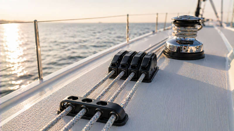 Rope Control Systems: Maximize Efficiency, Safety & Sail Handling