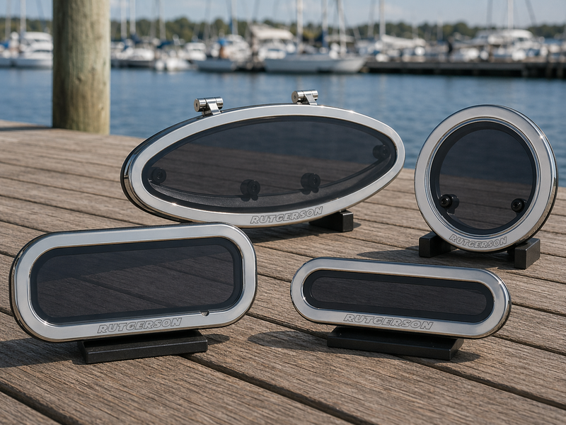 Boat Portlights Guide: Shapes, Styles & Watertight Marine Windows