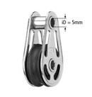 Sprenger 6mm Sailing Blocks with Slide Bearing – Single, Double & Triple Blocks | 25mm Sheave