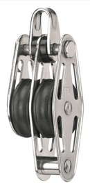 Sprenger 6mm Sailing Blocks with Slide Bearing – Single, Double & Triple Blocks | 25mm Sheave