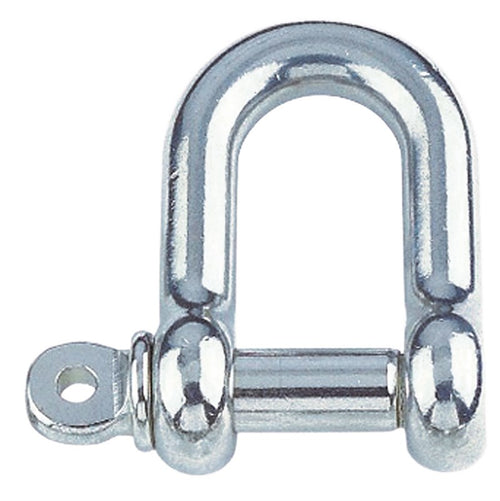 Manille Droite Inox A4-316 (D-Shackle Marine) – Haute Résistance pour Accastillage et Gréement