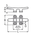 Flat Cleat