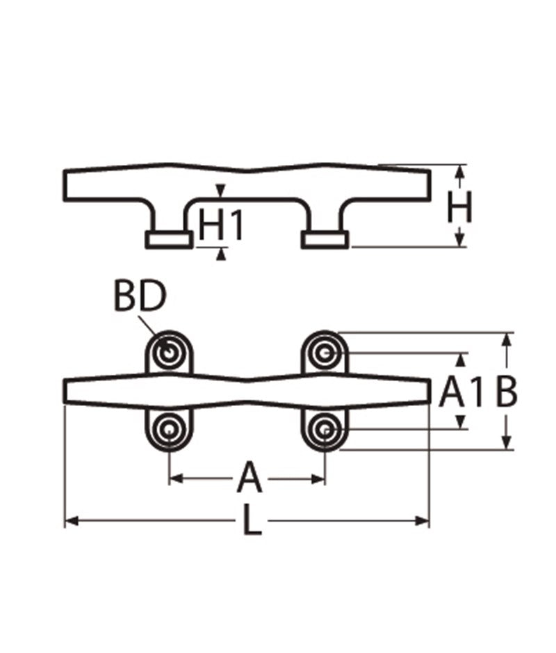 Round Cleat